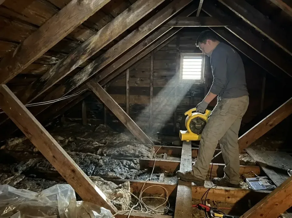 attic-water-damage-drying-proc-007 — frequently asked questions, Emergency Water Extraction & 24/7 Flood Response in Summerv…